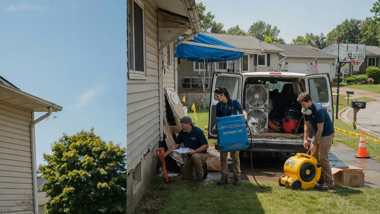 Ceiling Leak Cleanup in Newark Valley, NY near me